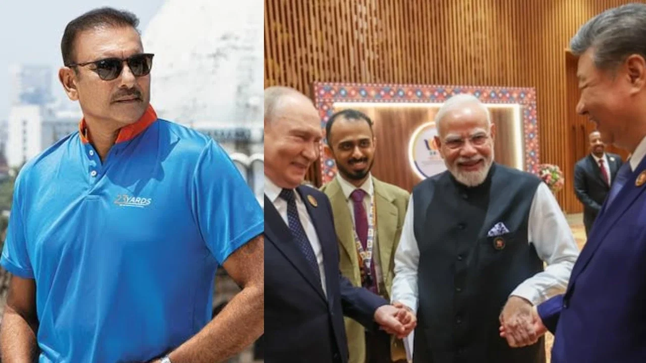 ‘Never Felt Prouder’: Ravi Shastri hails PM Modi after powerful Putin-Xi moment at BRICS