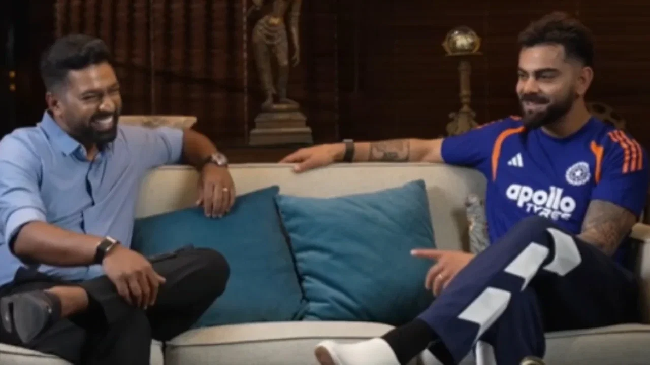 “Because the camera is on”: Virat Kohli’s witty reply on being called a “refined man”