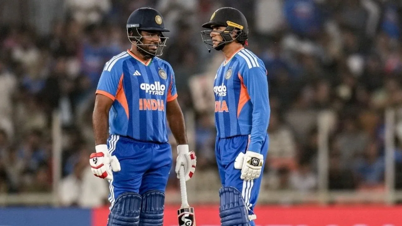 6,6,4,4,6! Sanju Samson, Abhishek Sharma unleash carnage against Mohammad Nabi