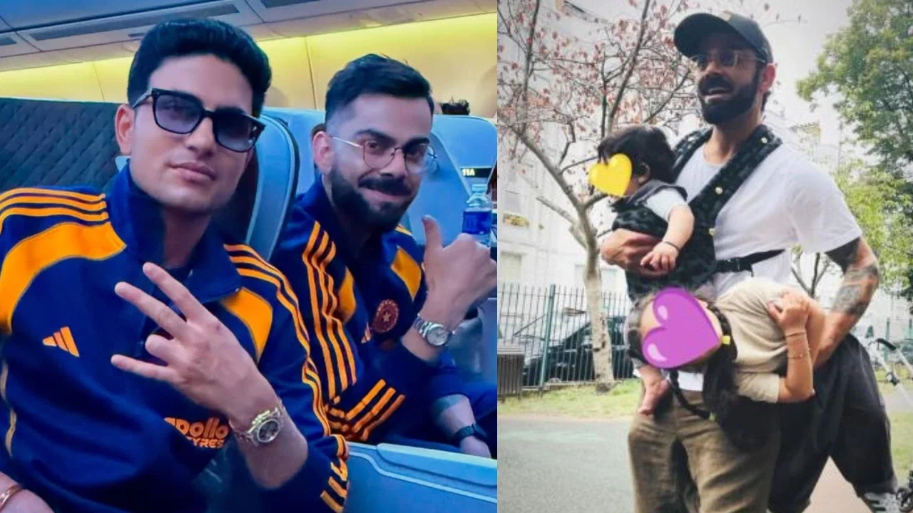 Shubman Gill reacts after viral reel calls him Akaay Kohli’s ‘uncle’, comment goes viral