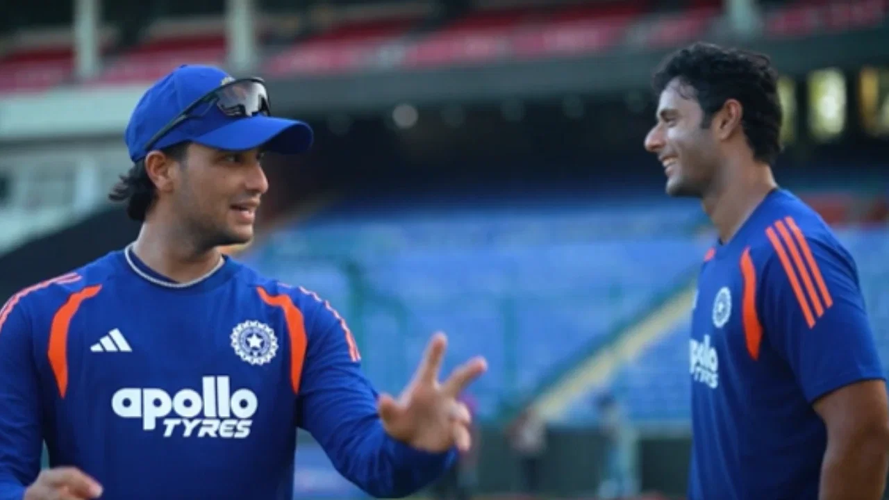 Abhishek Sharma takes on Shivam Dube in kite-flying battle ahead of Afghanistan series