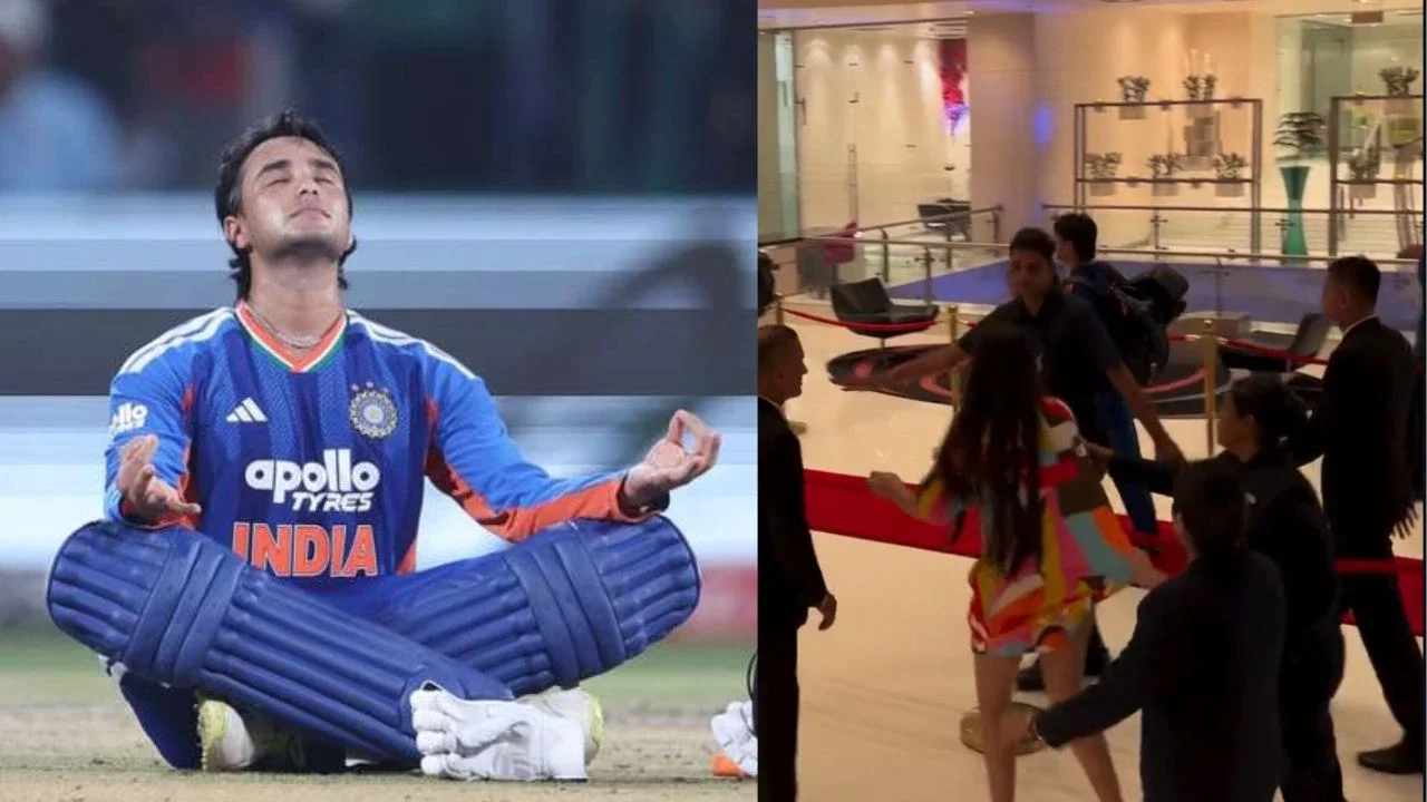 Watch: Abhishek Sharma ignores fan girl begging for photo, security intervenes