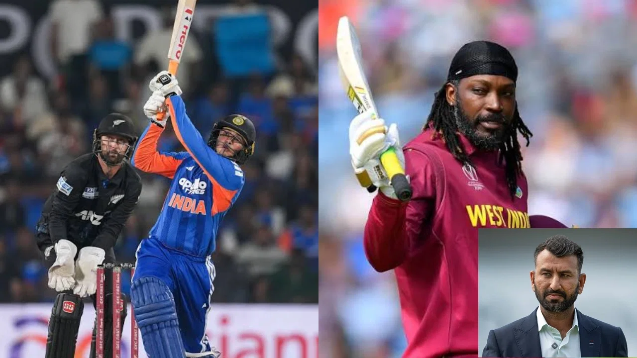 Cheteshwar Pujara puts Abhishek Sharma in Chris Gayle’s league