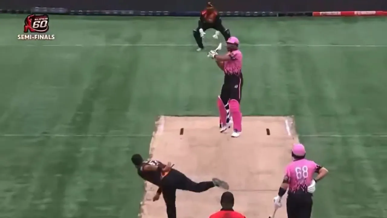 Watch: Ali Khan’s wild wide bouncer to Kieron Pollard goes for 6, rules explained