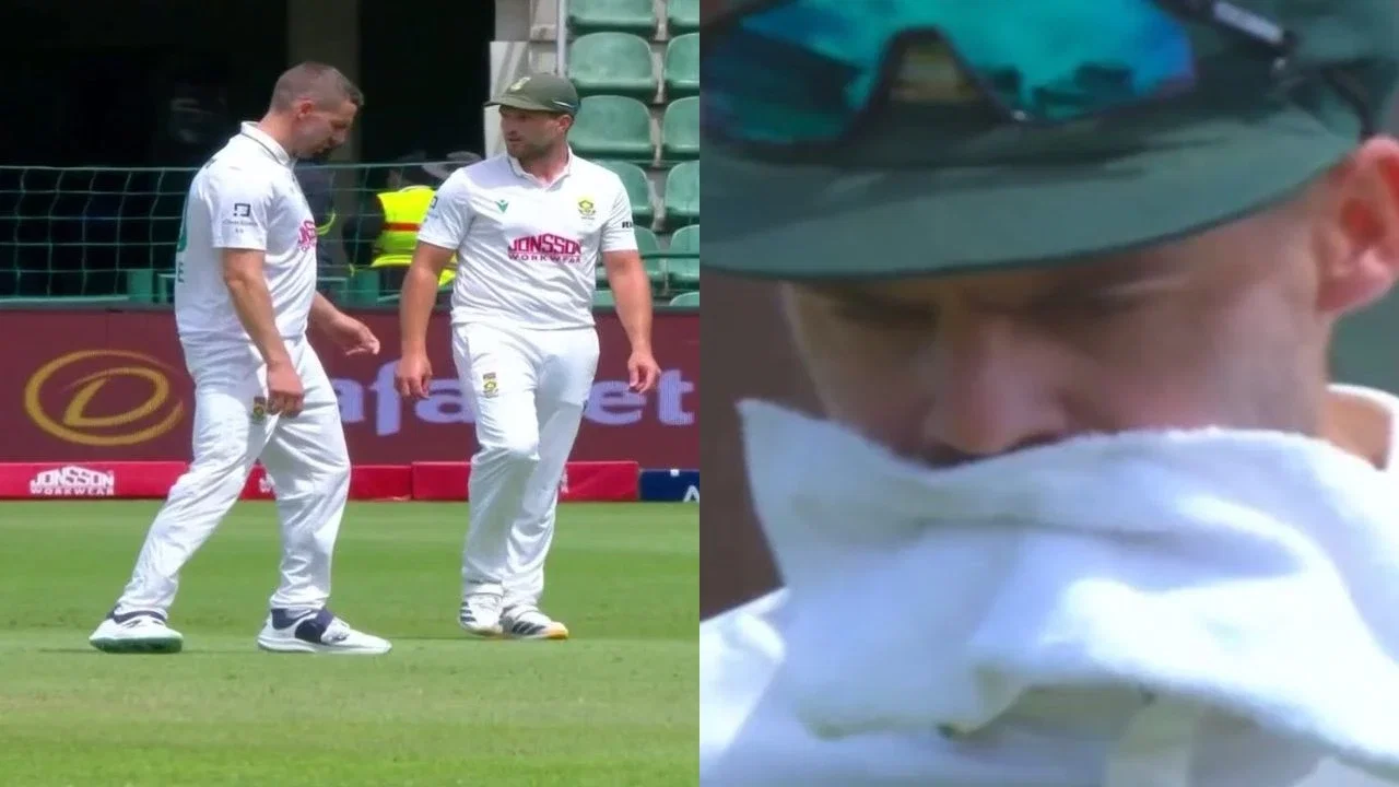 Anrich Nortje’s injury rocks South Africa during 2nd Test against Australia