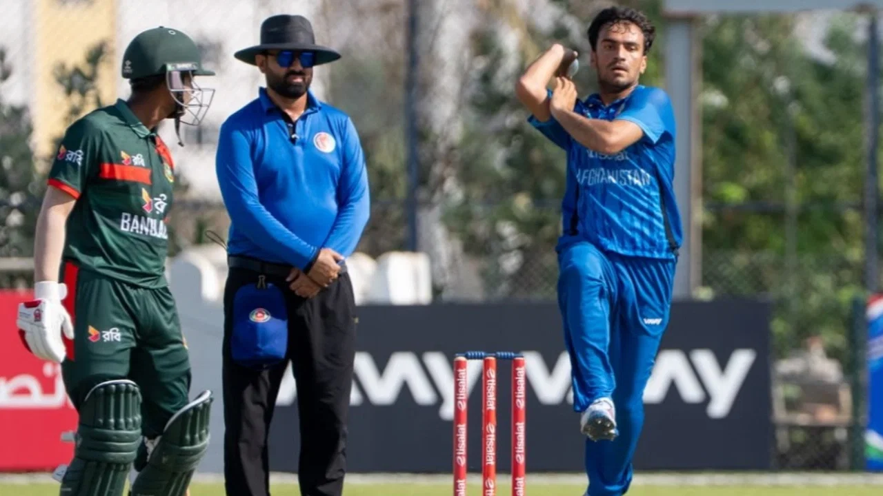 Afghanistan U-19 captain in controversy after allegedly bowling beyond his 10-over quota