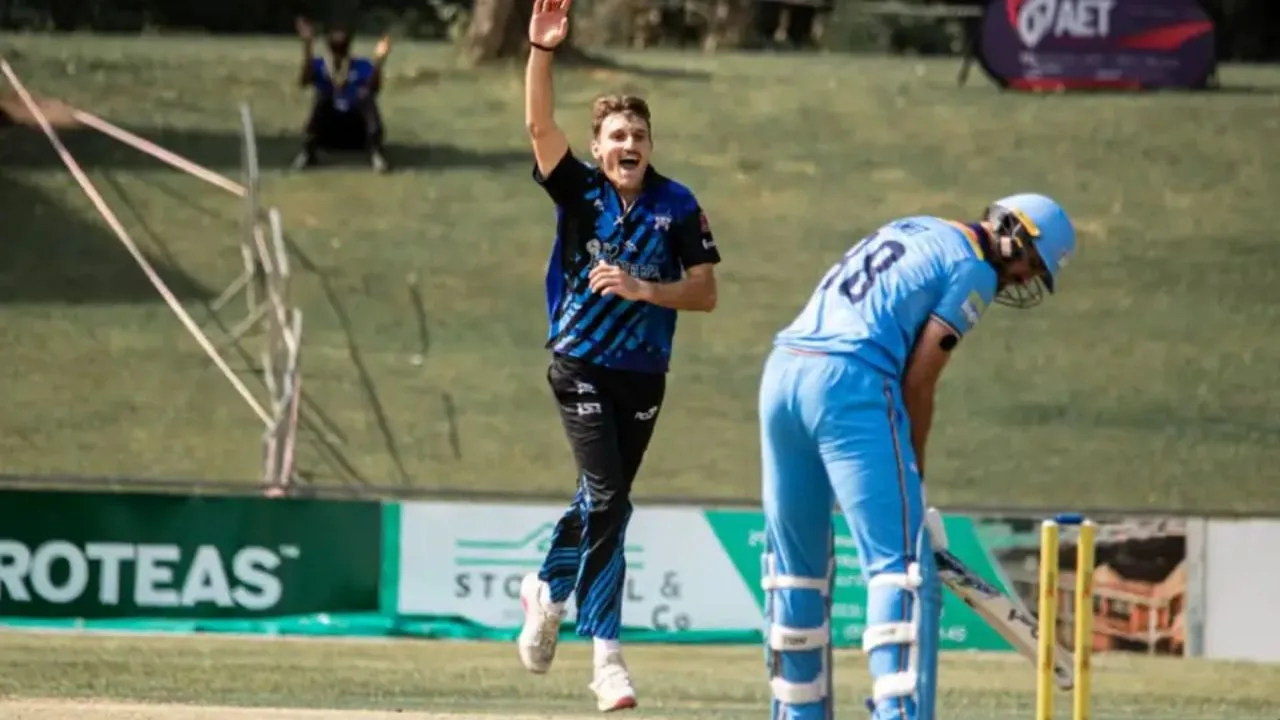 Chad Laycock becomes first bowler to take five wickets in an over in South African T20 cricket