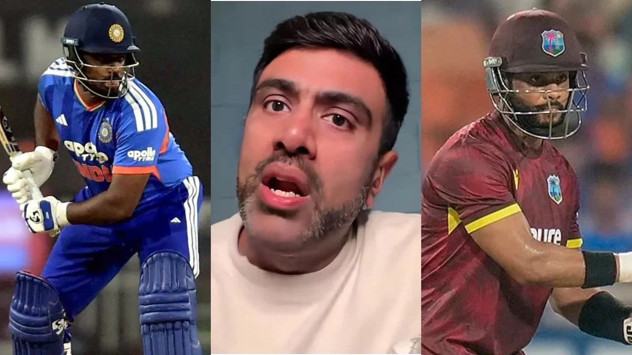 “Hungry Lion”: Ravichandran Ashwin’s strong take on Shai Hope’s bowling strategy against Sanju Samson