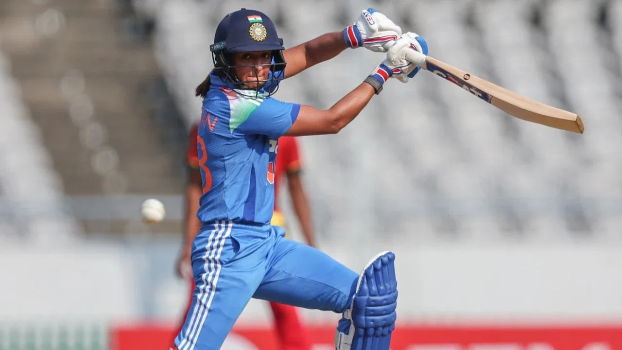 Harmanpreet Kaur scripts history with record-breaking ODI ton against Zimbabwe Women