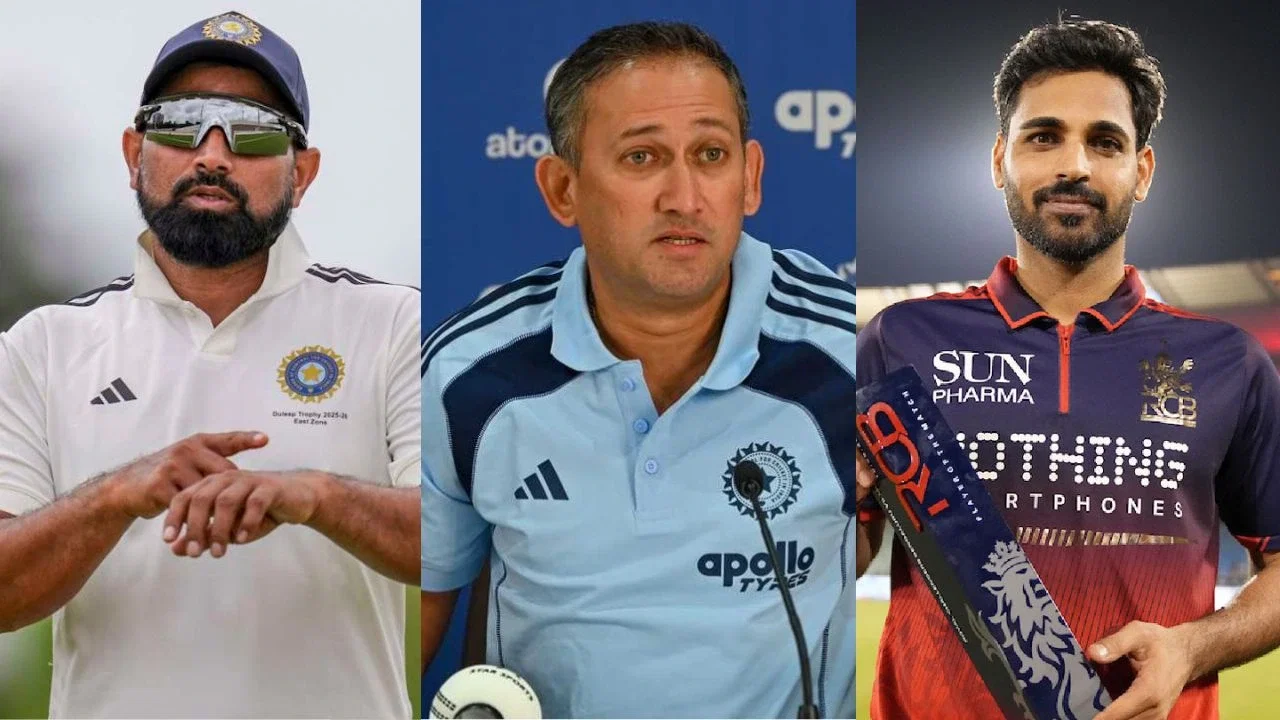 Mohammed Shami takes aim at Ajit Agarkar over Bhuvneshwar Kumar’s late India recall