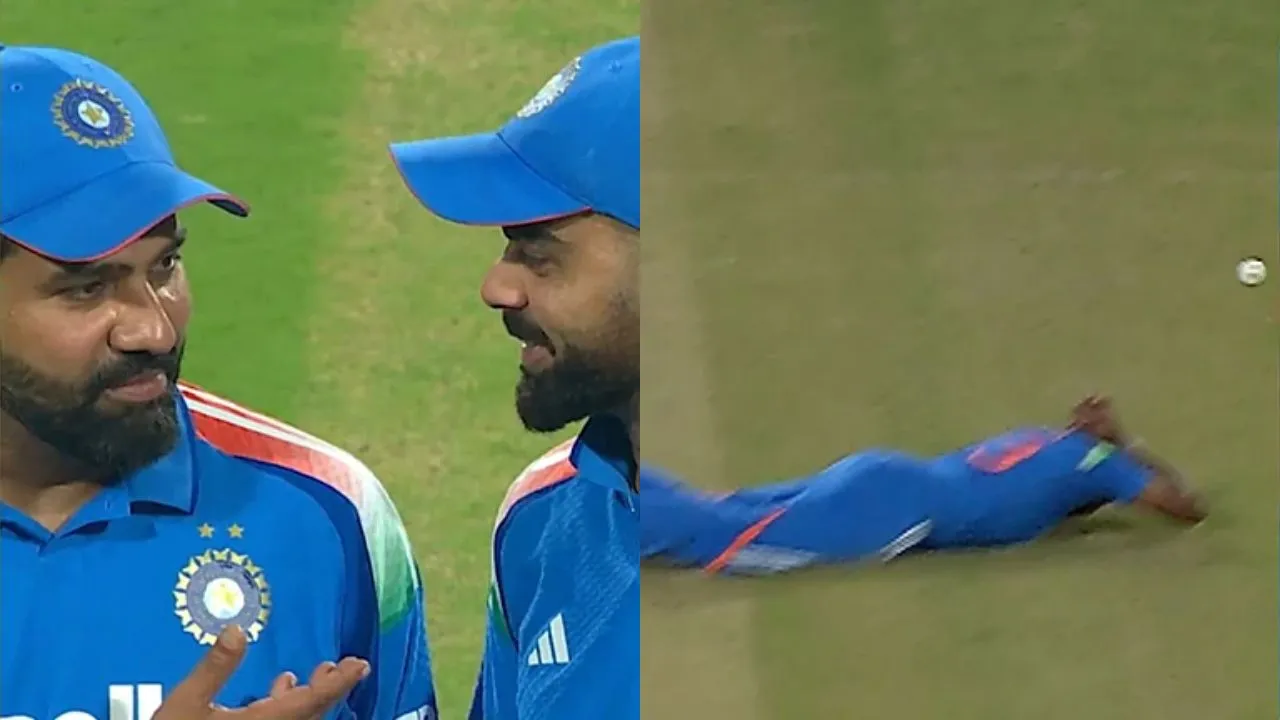 Gurnoor Brar’s throw nearly hits Mohammed Siraj; Rohit Sharma, Virat Kohli’s priceless reaction goes viral