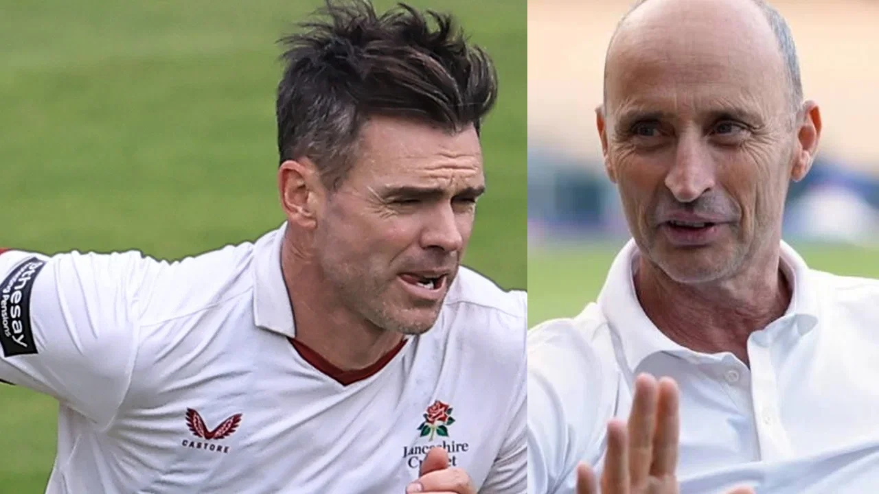 Nasser Hussain defends James Anderson after Lancashire contract uncertainty