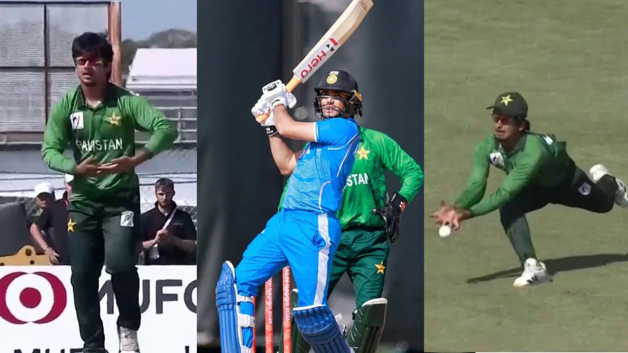 Saim Ayub pays for mocking Vaibhav Sooryavanshi, gets hammered by Abhishek Sharma and drops 2 catches