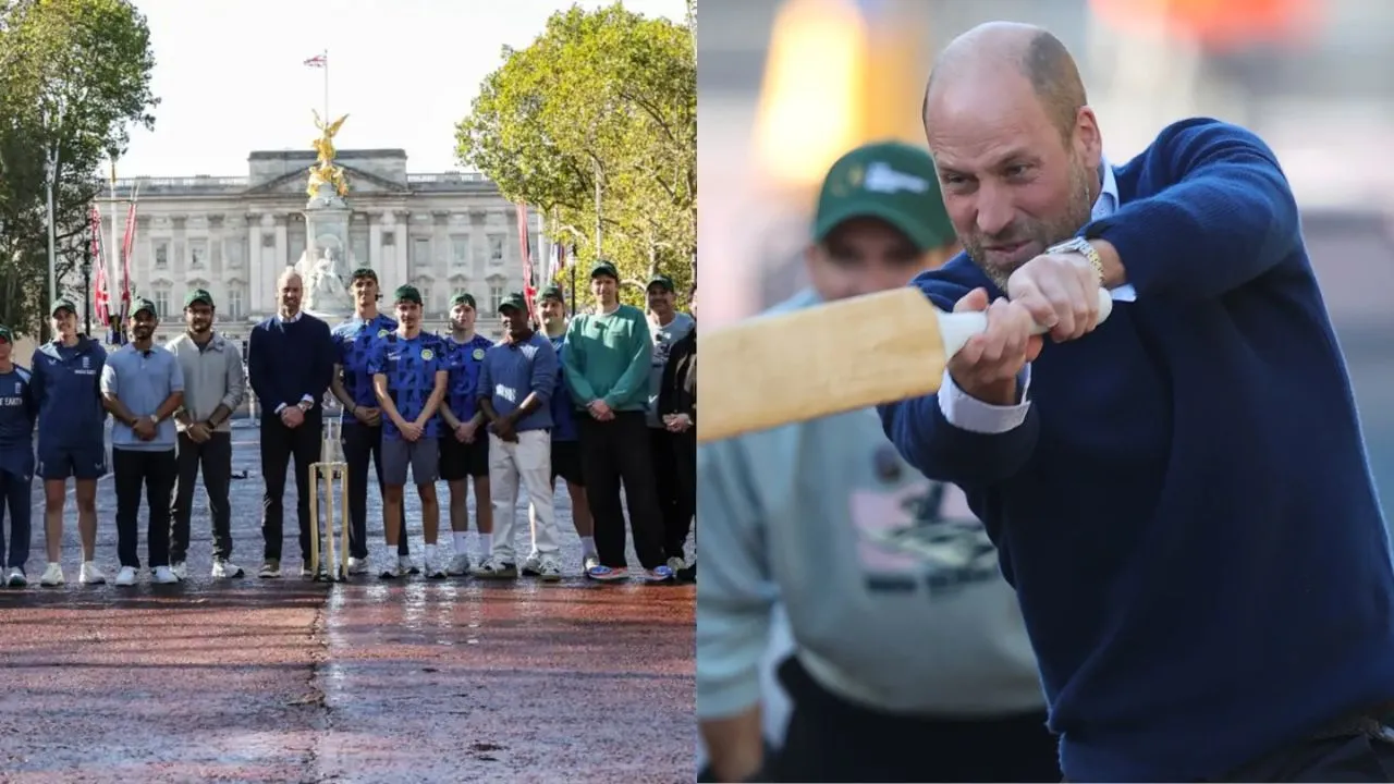 Sourav Ganguly, Brian Lara join Prince William for cricket match ahead of Mumbai event