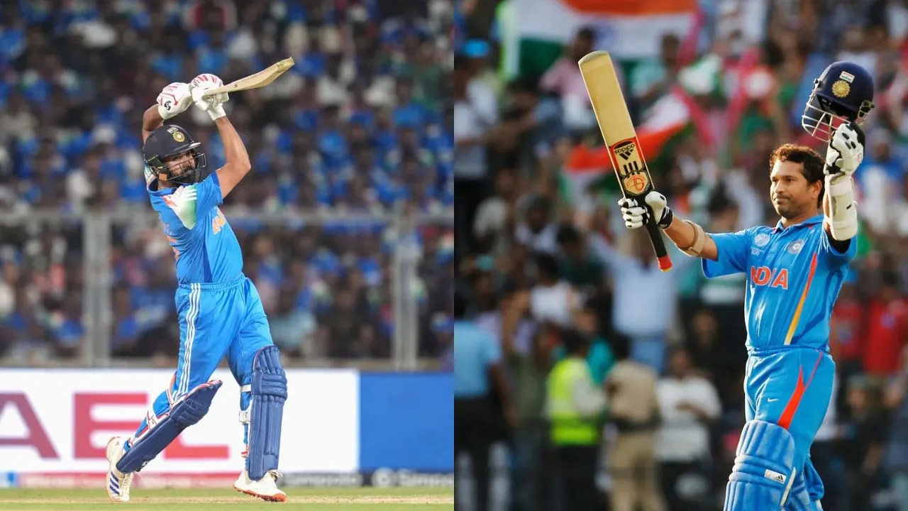 Rohit Sharma becomes fastest opener to 10,000 ODI runs, breaks Sachin Tendulkar’s record