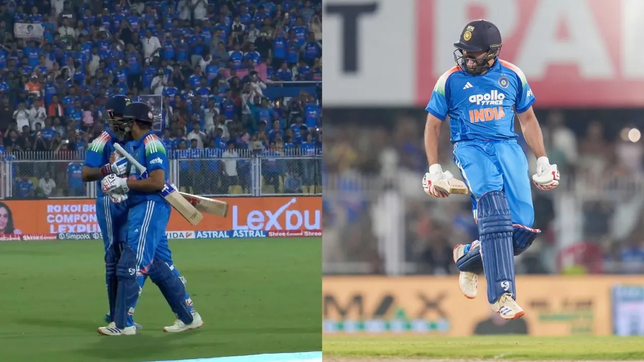 Watch: Rohit Sharma’s crazy child-like celebration after 35th ODI ton, Virat Kohli mighty impressed
